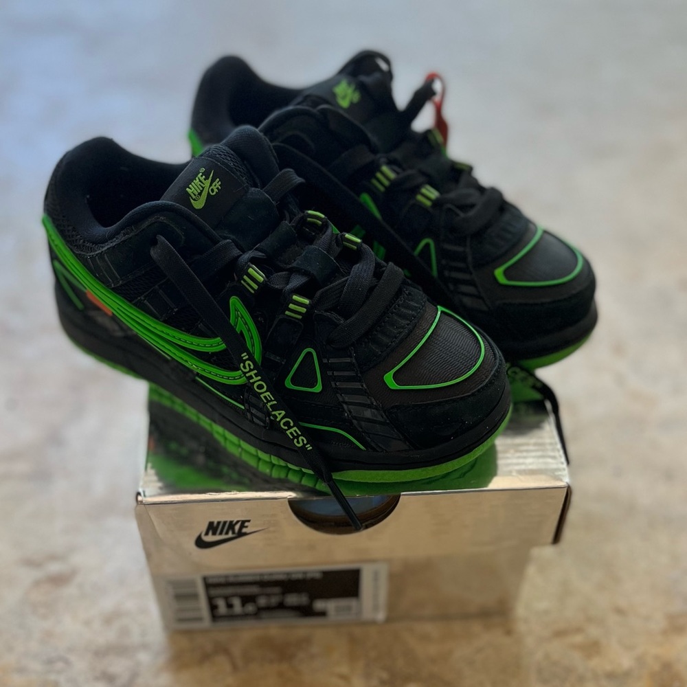 Nike Rubber Dunk/ Off White Green Strike (Size PS 11C)